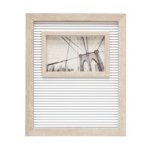 Letter board with picture frame + letters
